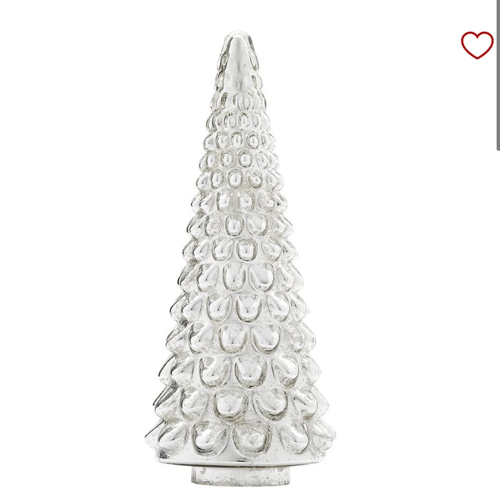 NIB Pottery Barn Large Mercury Glass Tree